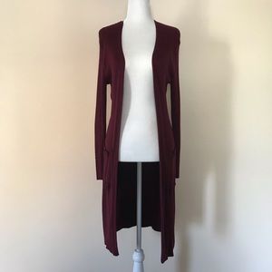 Long Cardigan with Pockets